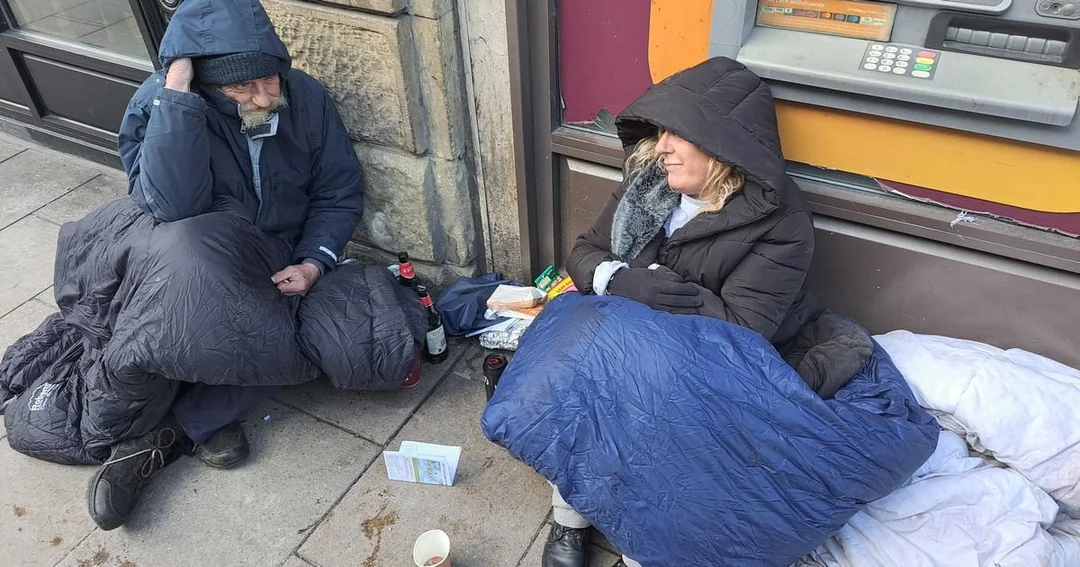 Homeless people in Leeds